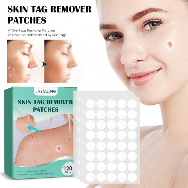 20PCS/Box Warts Remover Patch Safe Painless Skin Tags Patches Wart Treatment Patch Fast Acting Remover Warts Moles