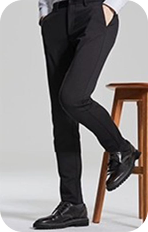 Premium Waist Adjustable Lycra Men's Trouser (Pack of 2)