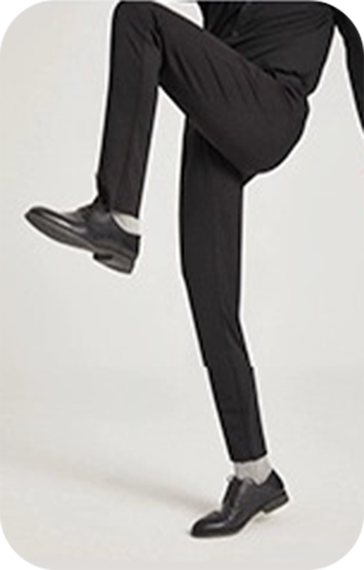 Premium Waist Adjustable Lycra Men's Trouser (Pack of 2)