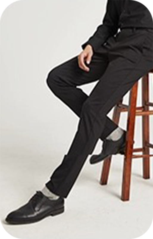 Premium Waist Adjustable Lycra Men's Trouser (Pack of 2)