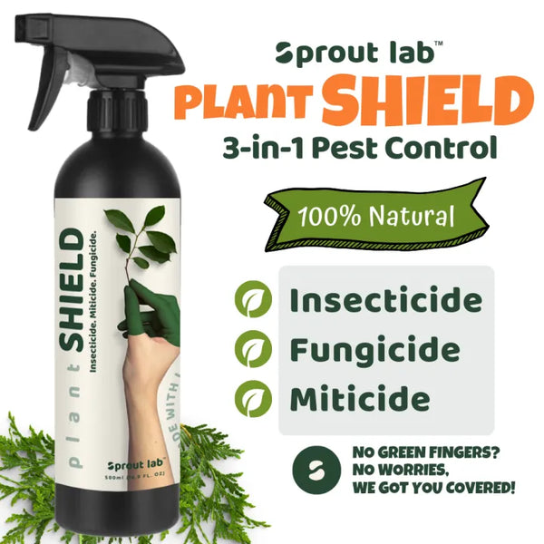 100% Natural Sprout Lab Plant SHIELD 3 in 1 - Pest Control Spray