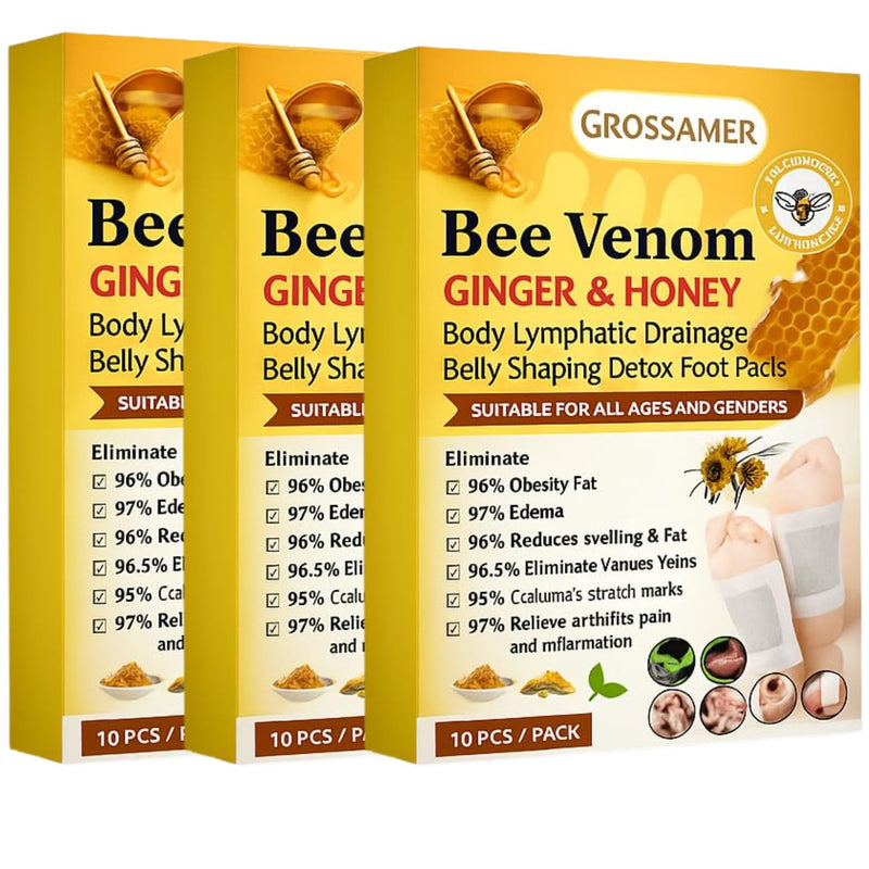 Bee Venom Ginger & Honey Detox Pads ( BUY 1 GET 1 FREE )