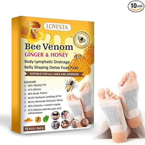 Bee Venom Ginger & Honey Detox Pads ( BUY 1 GET 1 FREE )
