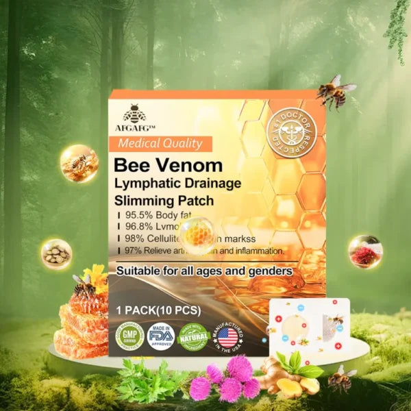 AFGAFG™ Bee Venom Lymphatic Drainage Slimming Patch ( BUY 1 GET 1 FREE )