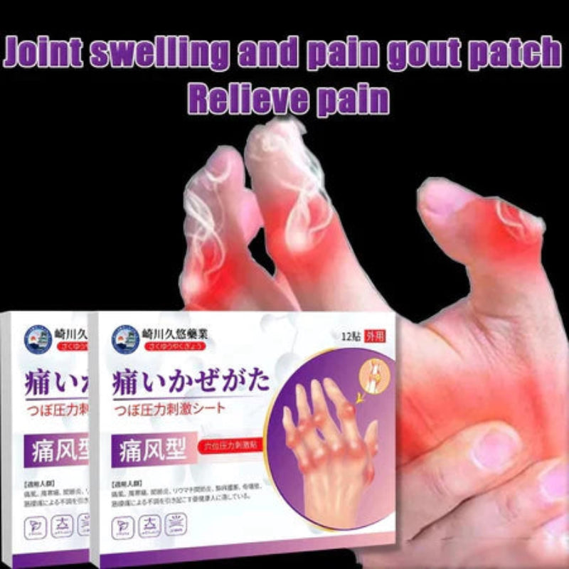 Japan Gout Care Patch Quick Pain Relief ( BUY 1 GET 1 FREE )
