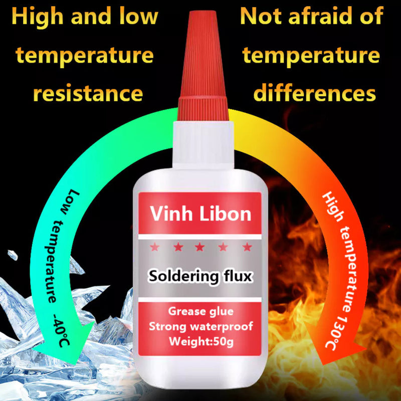 Universal Adhesive Glue for Repairing Shoes and Tires, Strong Waterproof Bond for Metal, Ceramic, and Wood